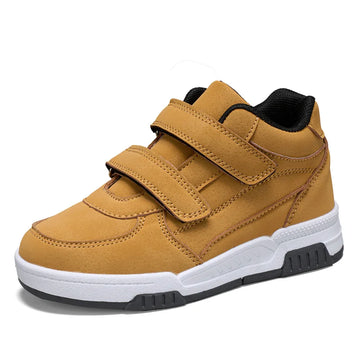 Autumn Winter New Child Sneakers Hook Loop Design Skateboard Shoes for Boys Comfortable Platform Girls Sport Shoes size 29-39