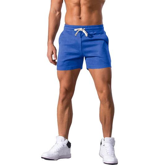 Summer Men's Gym Shorts Sport Running Shorts Homme Breathable Soft Basketball Tennis Short Pants Male Workout Sportswear