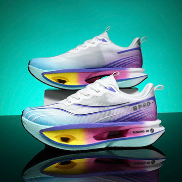 Carbon Plate Running Shoes Men Professional Cushion Sports Shoes for Men Breathable Ultralight Bounce Sneakers Man Jogging Shoes