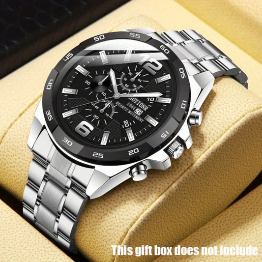 1pc New fashion Calendar Men's Quartz Watch