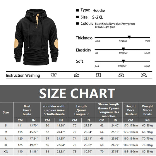 Autumn Winter Men's Stand Collar Long Sleeve Knitted Sweater Men Outdoor Leisure  Spliced Loose Sports Pullover Sweater Coat