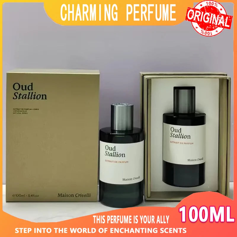 Maison Crivelli 100ml Perfume Premium Unisex Gentle Fragrance Essential for Dating Birthday Gift Cologne Fragrance Arabic Spary